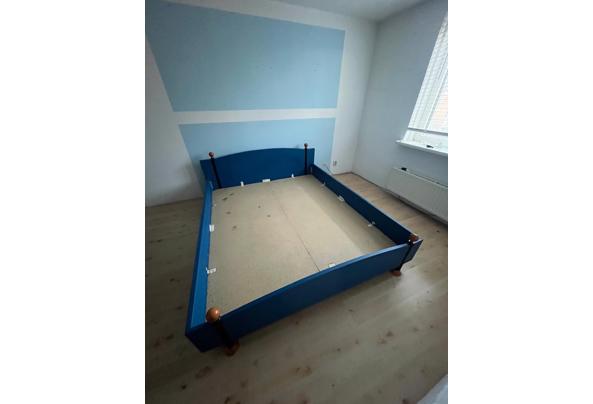 Tweepersoonsbed blauw - c3897d05-d73b-480d-9600-ec14026692f1