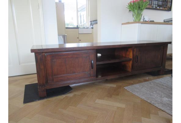 Prachtig TV meubel mindy Hout en 2 houten bijpassende zuilen - IMG_7381.JPG