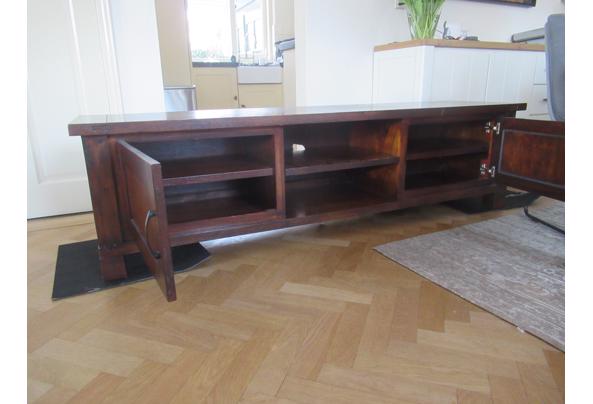 Prachtig TV meubel mindy Hout en 2 houten bijpassende zuilen - IMG_7382.JPG