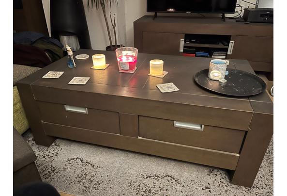 Woonkamer meubels - Salontafel-eikenhout