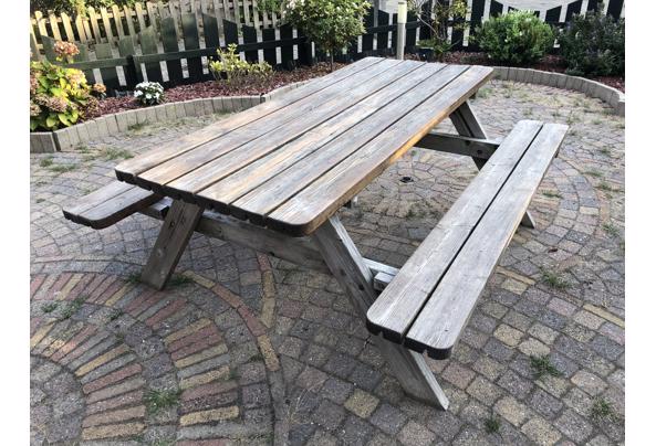 Picknick tafel met opklapbare banken - A3FD631D-A3C2-40BB-AFF6-2D5180E7448A