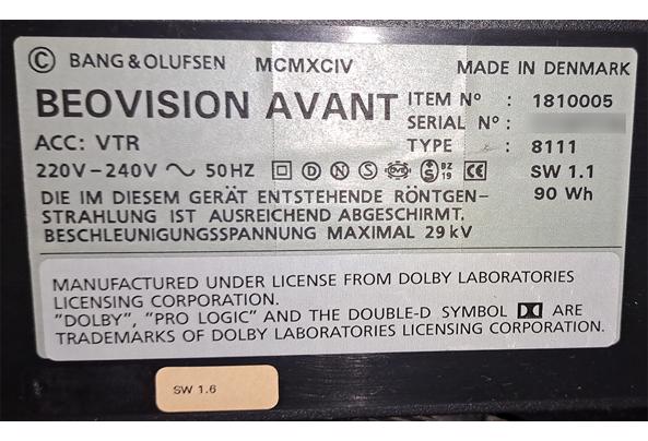 Bang & Olufsen Beovision Avant met videorecorder - 20251204-225912_R