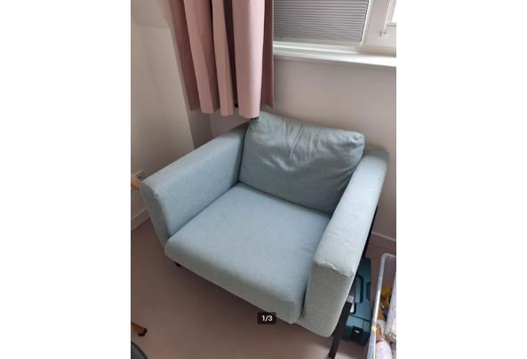 IKEA Koarp Stoel Blauw - stoel3