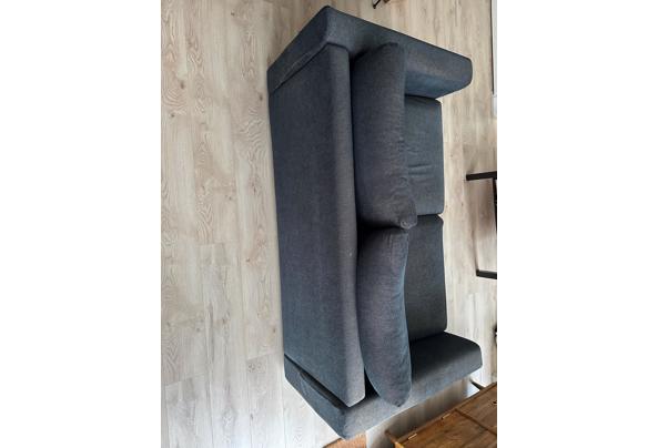 Zwart/grijze 2,5 zits Ikea bank - Bank-4