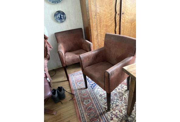 Zes  eettafelstoelen en een grote tafel, 100 x 220 - image_638844538846502294