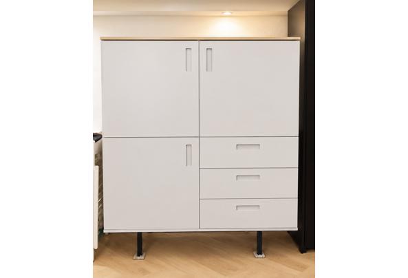 Hoog dressoir kast - 135x45x160 cm - Kast-gpt-3