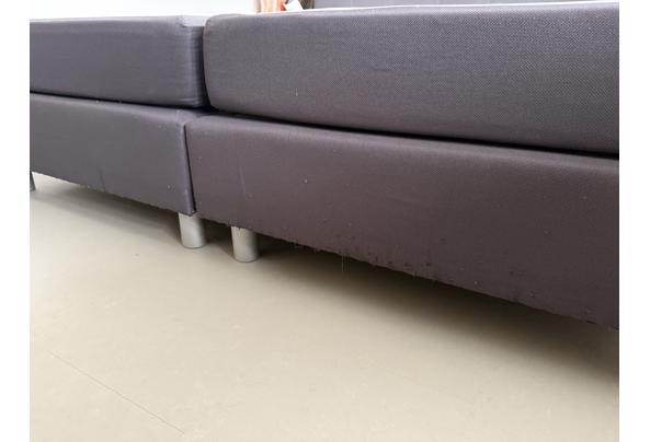 Boxspring 180 cm, antraciet  - IMG_4717