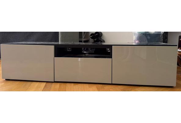 Tv meubel ikea besta zwart/bruin - 44045160-fac5-433c-9d1b-54494f44e39c