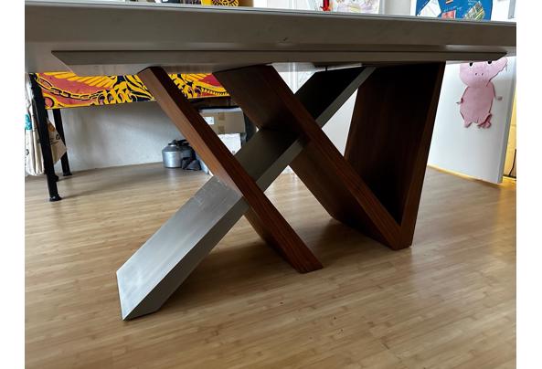 Eetkamertafel, grijs, hout, metaal, zwaar, 2 x 1 meter - WhatsApp-Image-2025-08-09-at-15-37-15_0eb0bad4