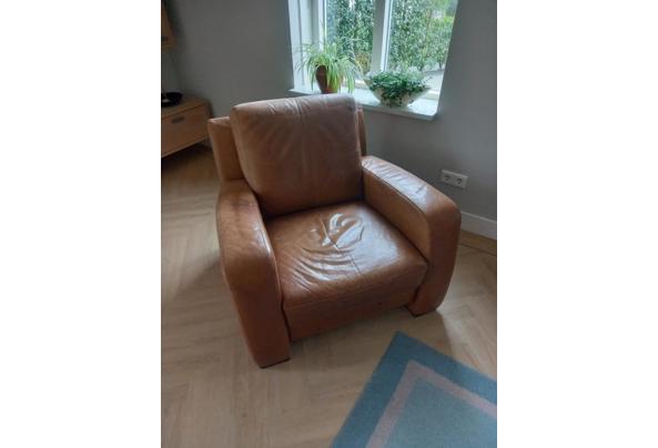 KOMPLEET BANKSTEL MET SALONTAFEL - fauteuil