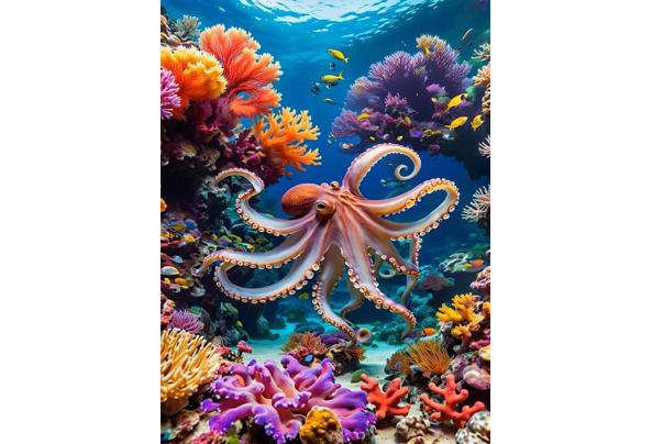 50x40cm Diamond Painting octopus (rond) nr 81 - octopus_639175080609101314 50x40cm Diamond Painting octopus (rond) nr 81 - octopus_639175080609101314