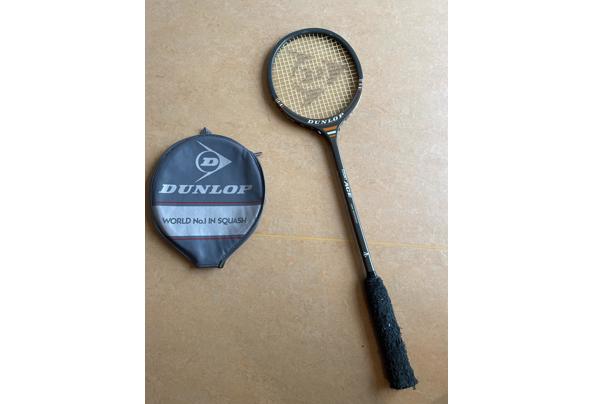 Dunlop squash racket klein blad - image