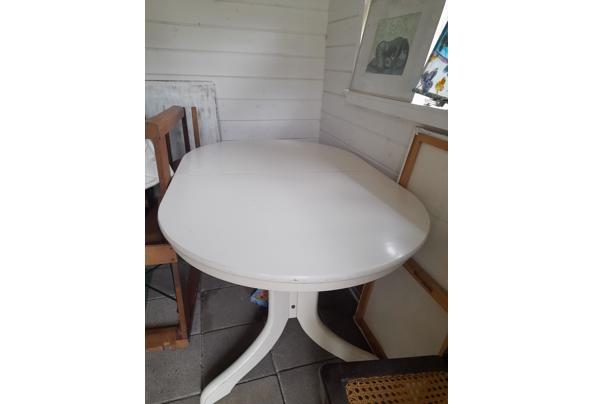 Witte Ikea Eettafel, ovaal - 20230401_092325