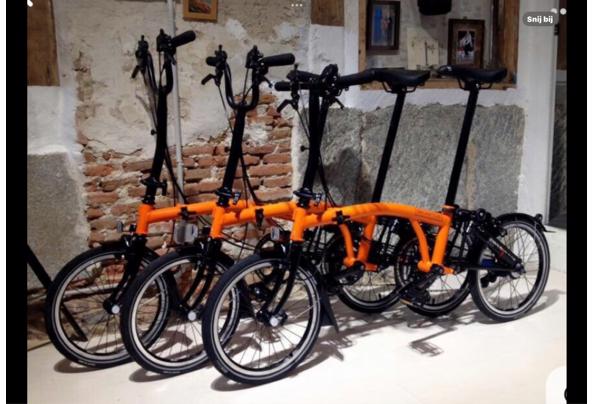 Vouwfietsen Gezocht met Versnellingen van merk Brompton  - IMG_2819