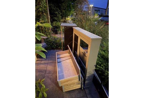 Badkamer meubel en spiegelkast 100cm grijs - 6998B113-2874-4456-BEDD-B71FB324964E_1_105_c