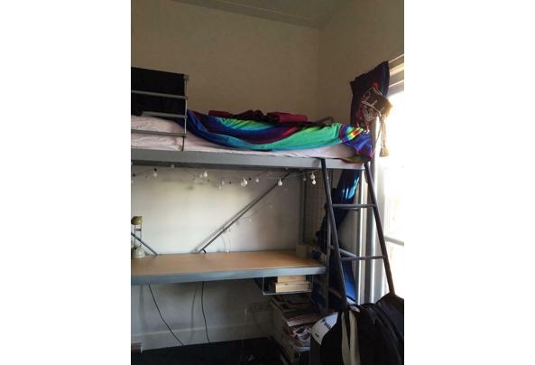 Eenpersoons hoogslaper Ikea met bureau - $_86-(5)