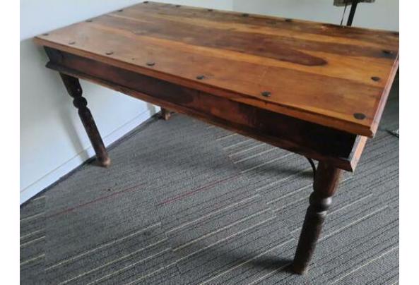 Mooi massief hout tafel - Tafel-2