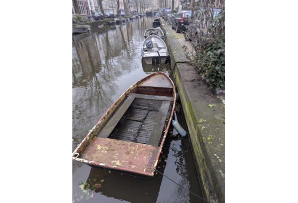 Stalen bootje "Heintjeslik" (5 pers.; 3,8 x 1,4m) - PXL_20260201_131738745