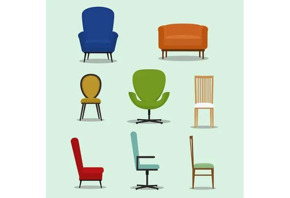 Wij hebben een groot aantal stoelen - stoelen