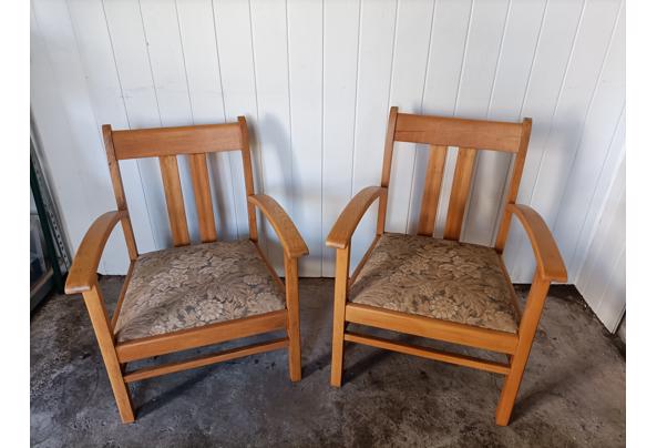 Fauteuils 2 stuks jaren 50/60 - 2-oude-fauteuils