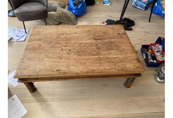 Authieke houten salontafel - IMG_2566