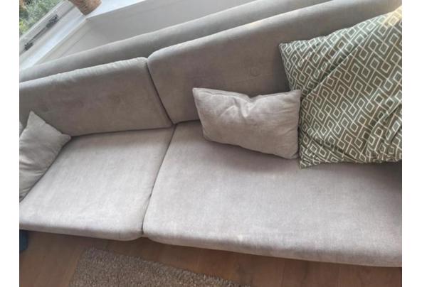 Loods 5 bank 3-zits lichtgrijs/beige - 32A8565E-2DB3-44C8-AAFF-631E55264C8E