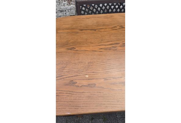 Ovale tafel hout - 1790249664559651597800373664718