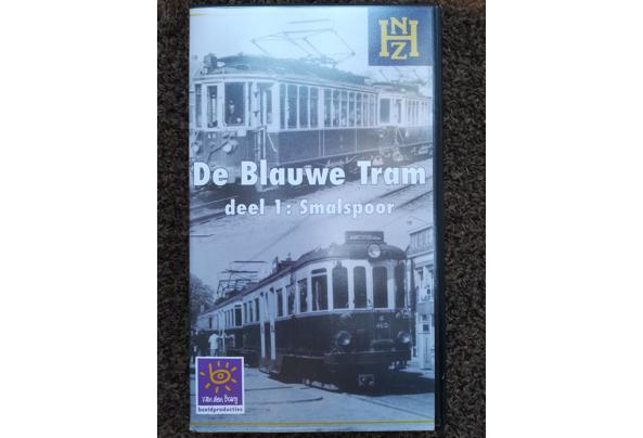 Blauwe en gele tram VHS videobanden - IMG_20211207_105214