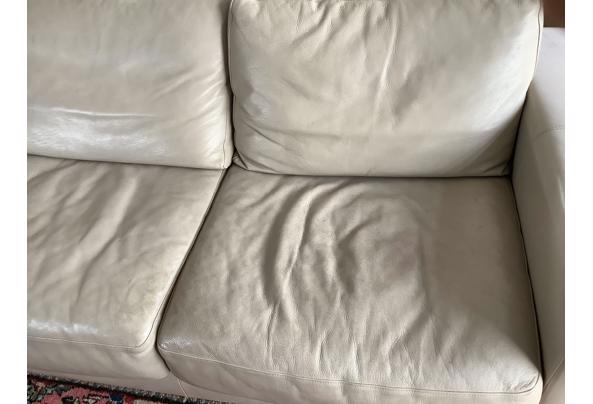 Natuzzi bank leer, gebruikt - 289102E1-9EB4-4A33-9DB5-536141B7EBDD