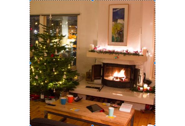 Houtkachel - Kachel-kerst
