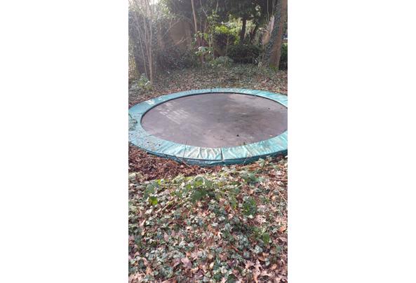 Trampoline diameter ca 3.60m - 20250219_140103