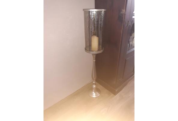 Lantaarn zilver kleurig - 17662224540916853327591728542111