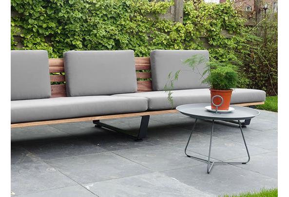 Loungebank Frame - Buitenmeubelen | De Stoor buitenleven - Zitkussen-Ginger-Grey-Loungebank