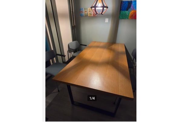 Eettafel 200 bij 100 cm bij 4 cm - Afbeelding1