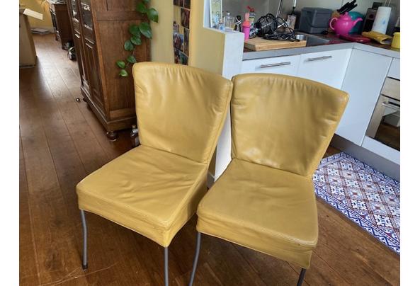 4 gele leren stoelen - IMG_0998-(002)