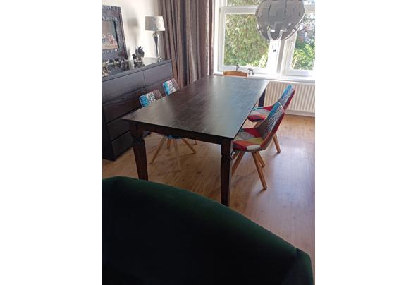 Grote massief houten tafel - 1775579955531