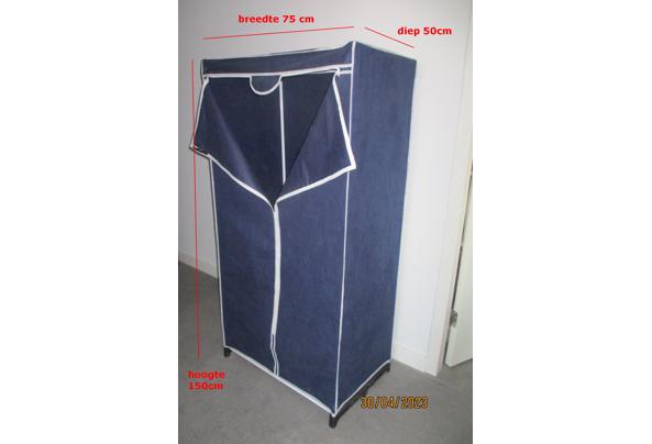 Garderobe kast opvouwbaar - kledingkast - gardarobekast-maten