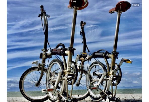 Brompton Vouwfietsen Gezocht Gevraagd met 20 Inch Wielen en Schijfremmen  - 20240428_170336000_iOS-2