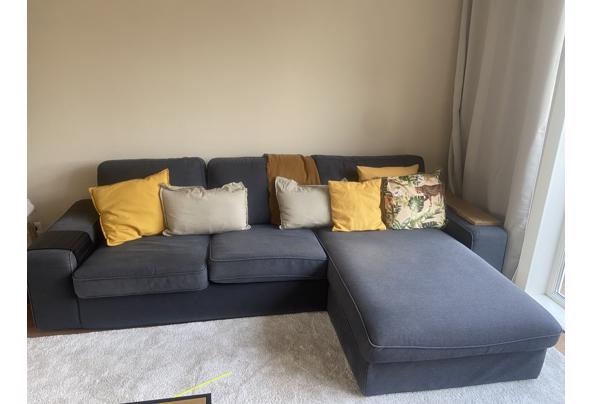 Ikea bank met chaise lounge grijs - IMG_0575