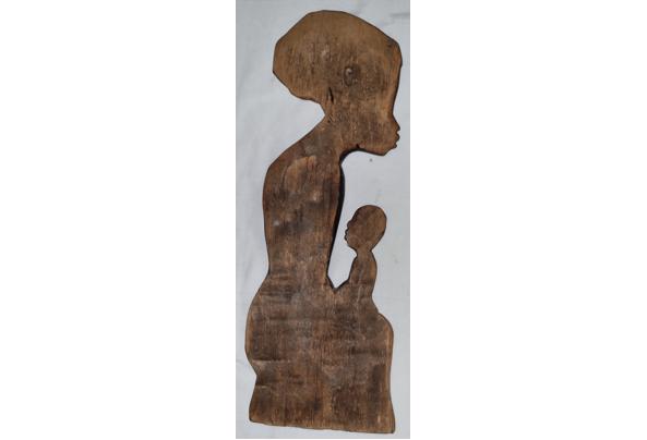 Antiek gesneden kunstobject uit West-Afrika - 20210322_025909