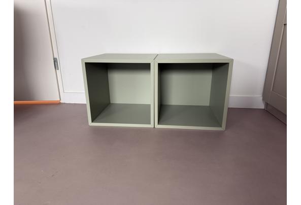 2x EKET Kast, Zachtgroen, 35x25x35 cm - IMG-0506-(1)