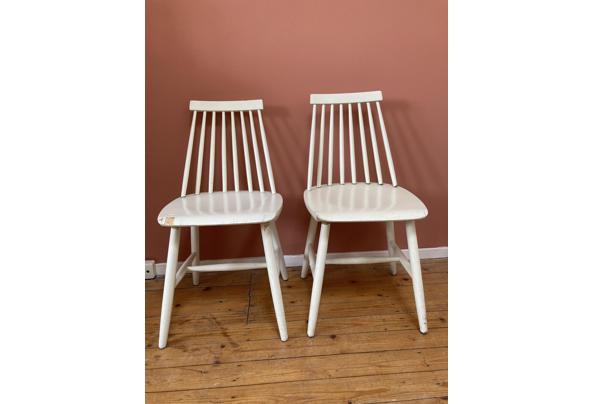 twee leuke houten witte stoelen - IMG-6036
