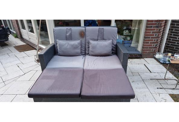 Sofa bed rotan met grote poef - 20250613_214517