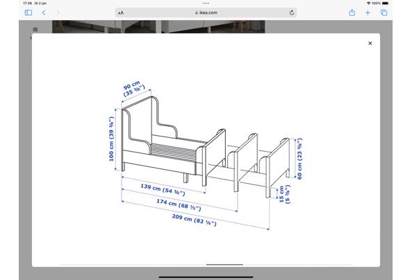 Kinderbed in lengte verstelbaar - IMG_0194
