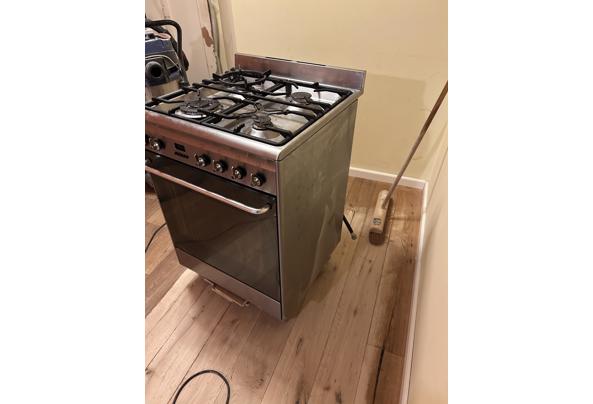 Smeg fornuis 60cm gas kookplaat met electrische oven - IMG_4036