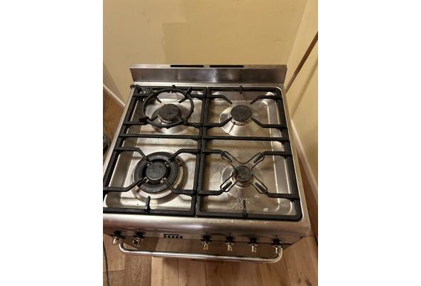 Smeg fornuis 60cm gas kookplaat met electrische oven - IMG_4037