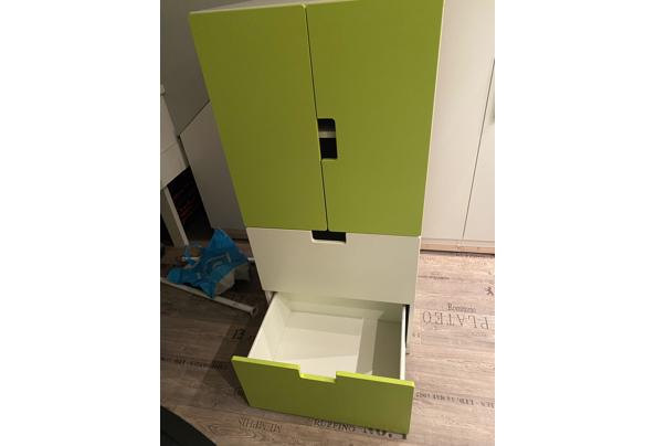 Ikea kast licht groen/wit - 18091521-316C-4543-ABEF-1D5FC45D4FBC