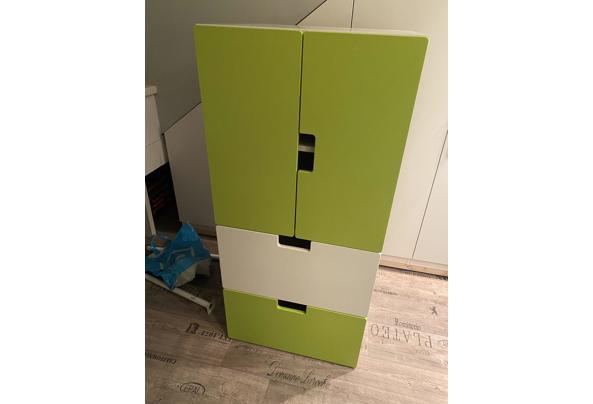 Ikea kast licht groen/wit - 59FAC5C4-49A1-4F13-A299-4B3720D91C0B