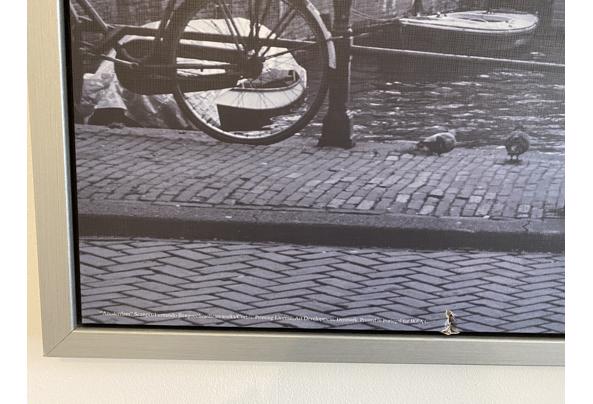 Ingelijste canvas foto rode fiets Amsterdam Ikea - IMG_8248