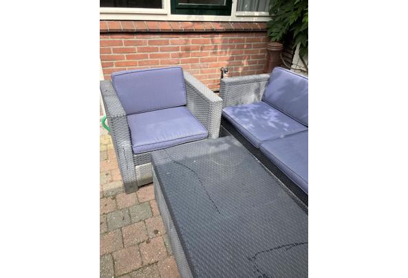 Loungeset 4 personen met opbergmogelijkheid kussens - IMG_5279